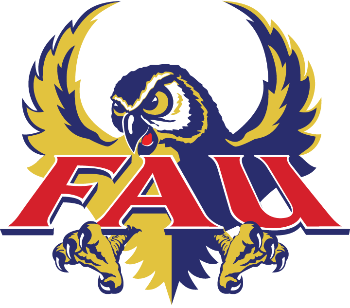 Florida Atlantic Owls 1994-2004 Primary Logo vinyl decal